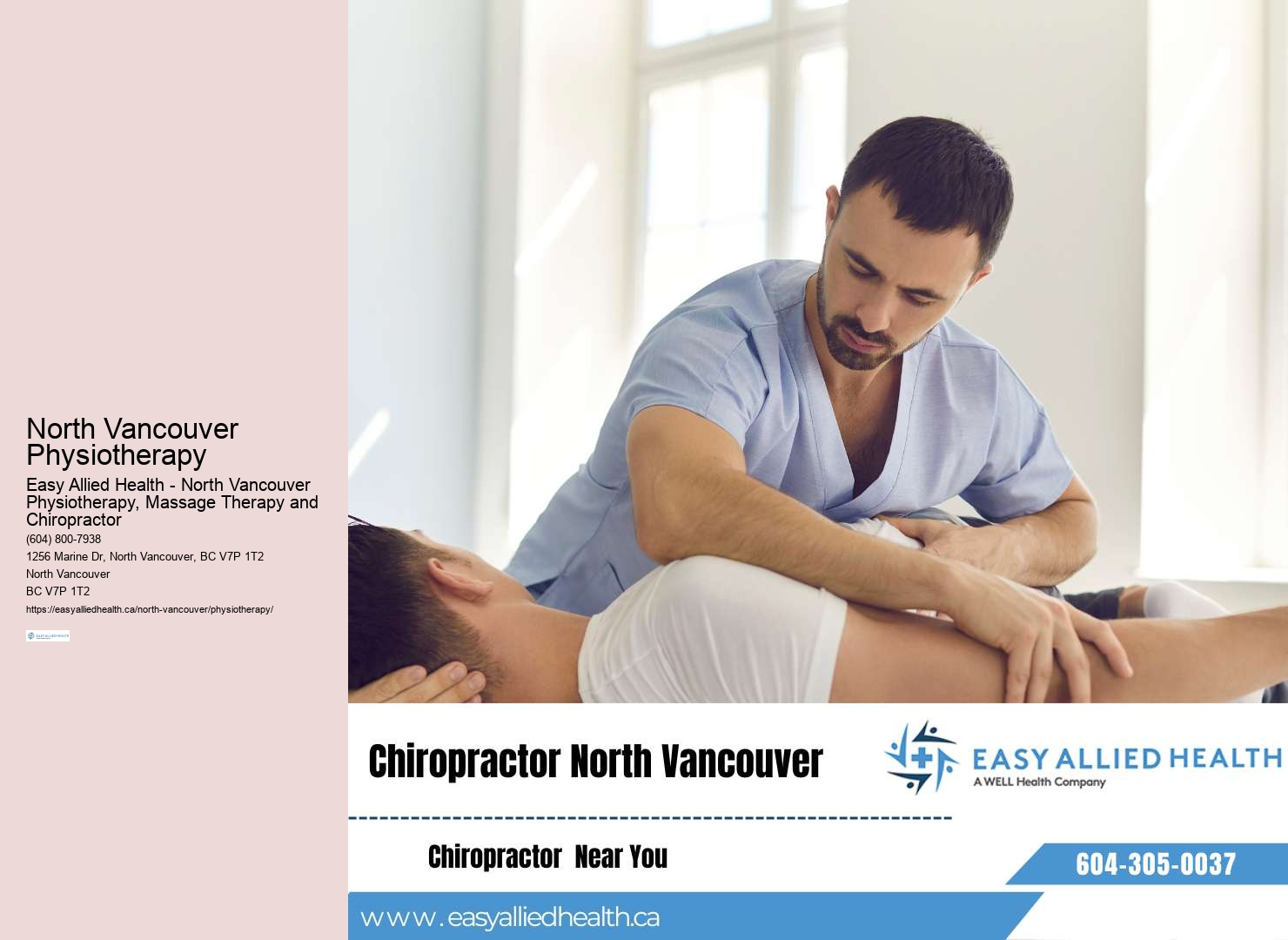 Expert Manual Therapy Sessions and Techniques in North Vancouver