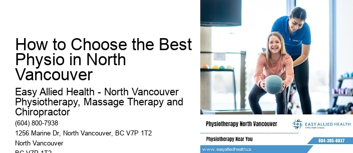How to Choose the Best Physio in North Vancouver