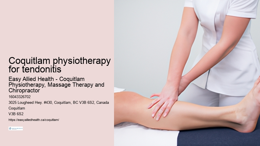 Coquitlam physiotherapy for tendonitis