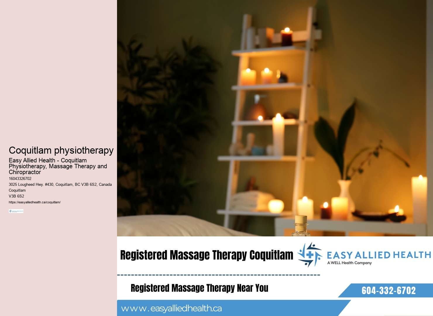 In-demand physiotherapy experts Coquitlam