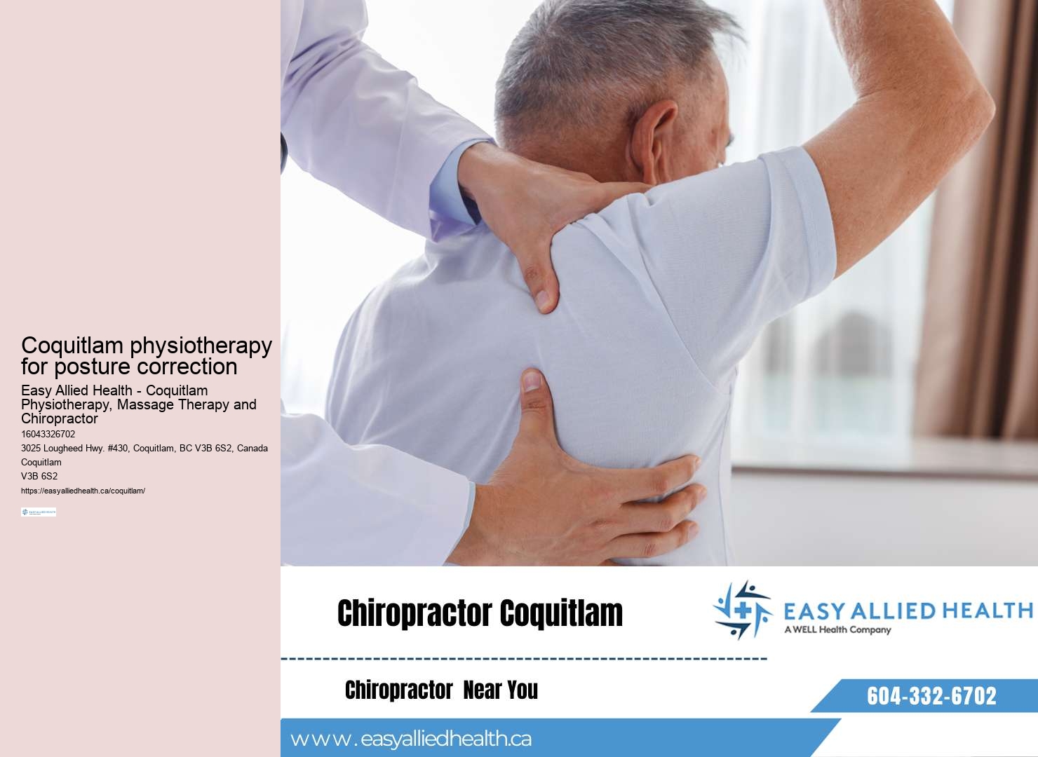 Affordable rehabilitation services Coquitlam