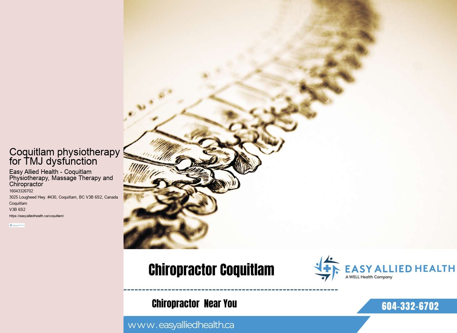 Expert Coquitlam physiotherapists