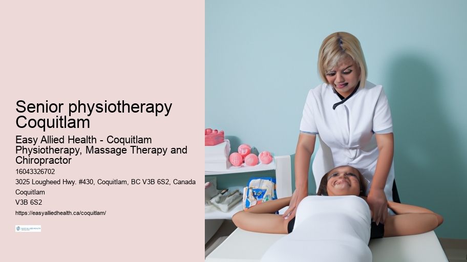 Senior physiotherapy Coquitlam