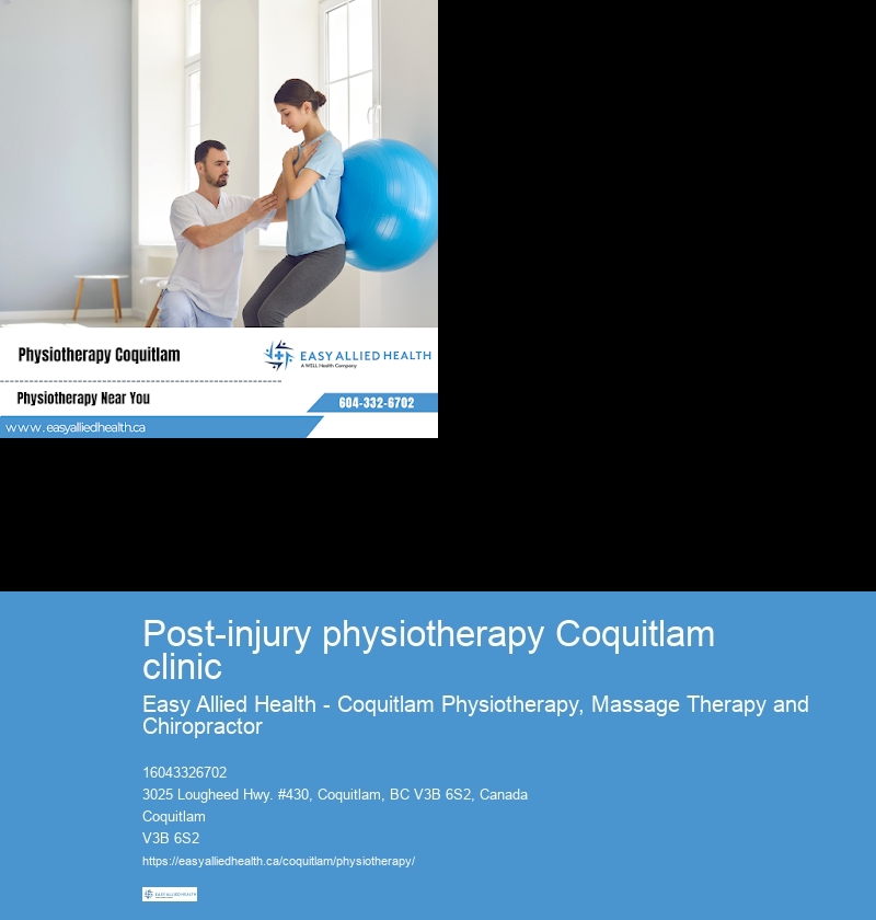 Post-injury physiotherapy Coquitlam clinic