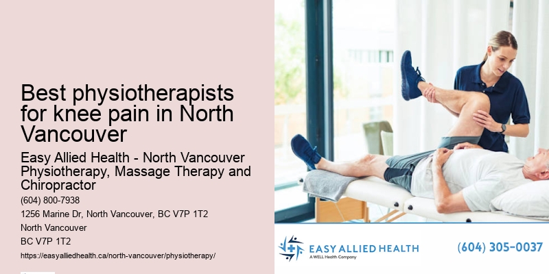 Best physiotherapists for knee pain in North Vancouver physical therapist