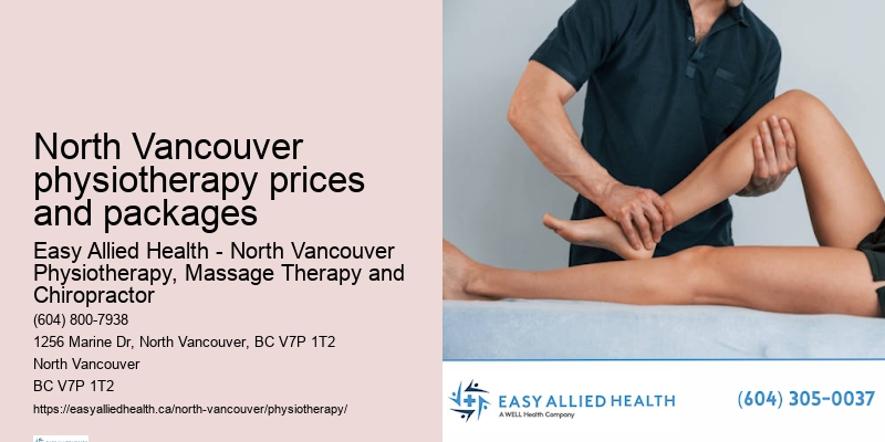 North Vancouver physiotherapy prices and packages Physiotherapy for Work Injuries