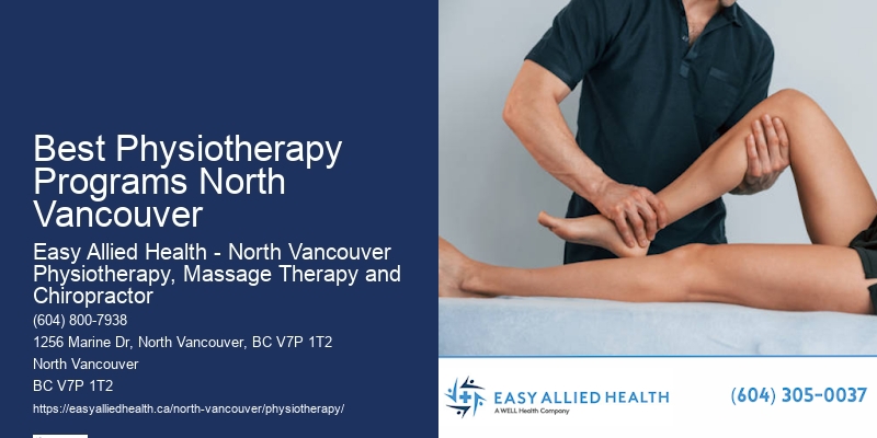Best Physiotherapy Programs North Vancouver Physiotherapy For Swimming Injuries