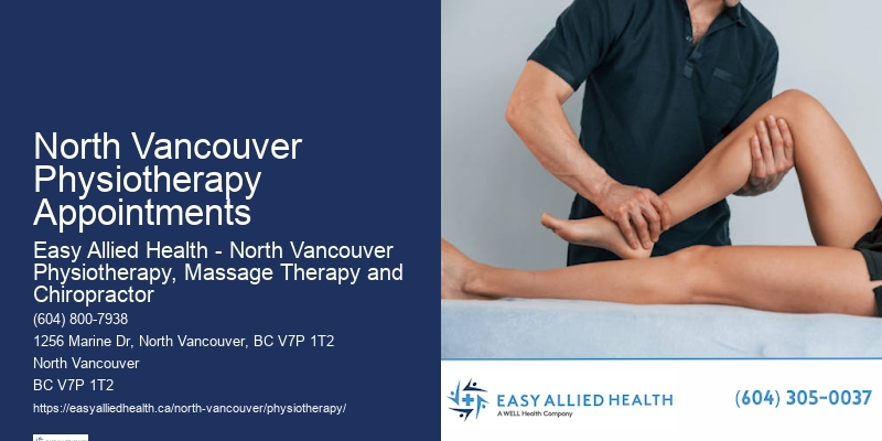 Comprehensive Physiotherapy Services In North Vancouver Physiotherapy Appointments