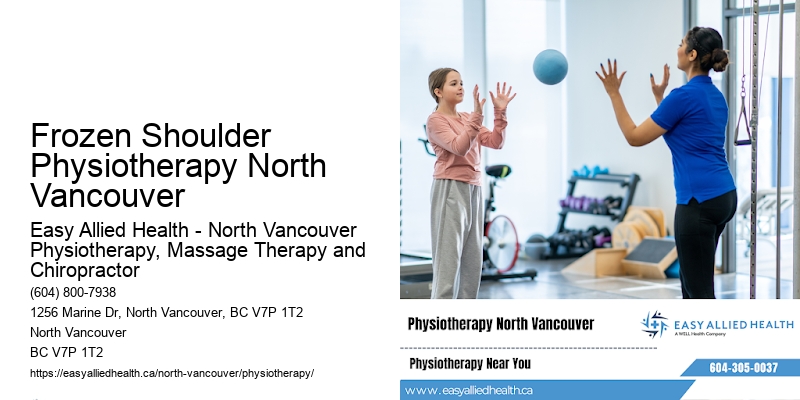 Therapy for Musculoskeletal Pain Frozen Shoulder Physiotherapy North Vancouver