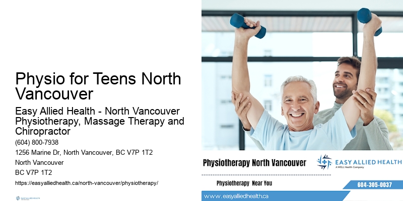 Disc Injury Therapy Physio for Teens North Vancouver