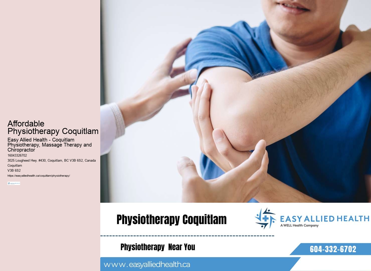 Coquitlam back pain therapy