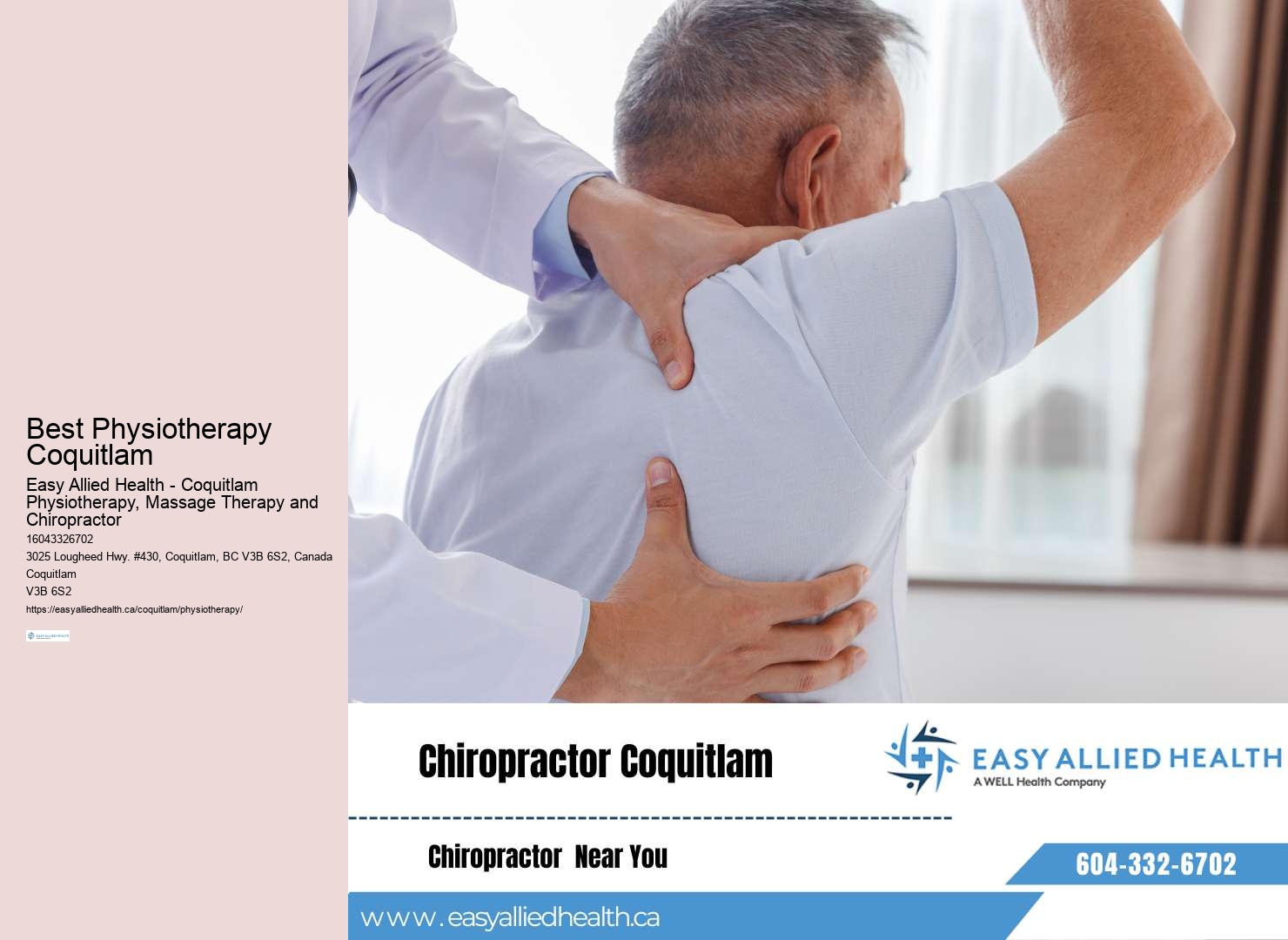 Coquitlam physiotherapy for sprains