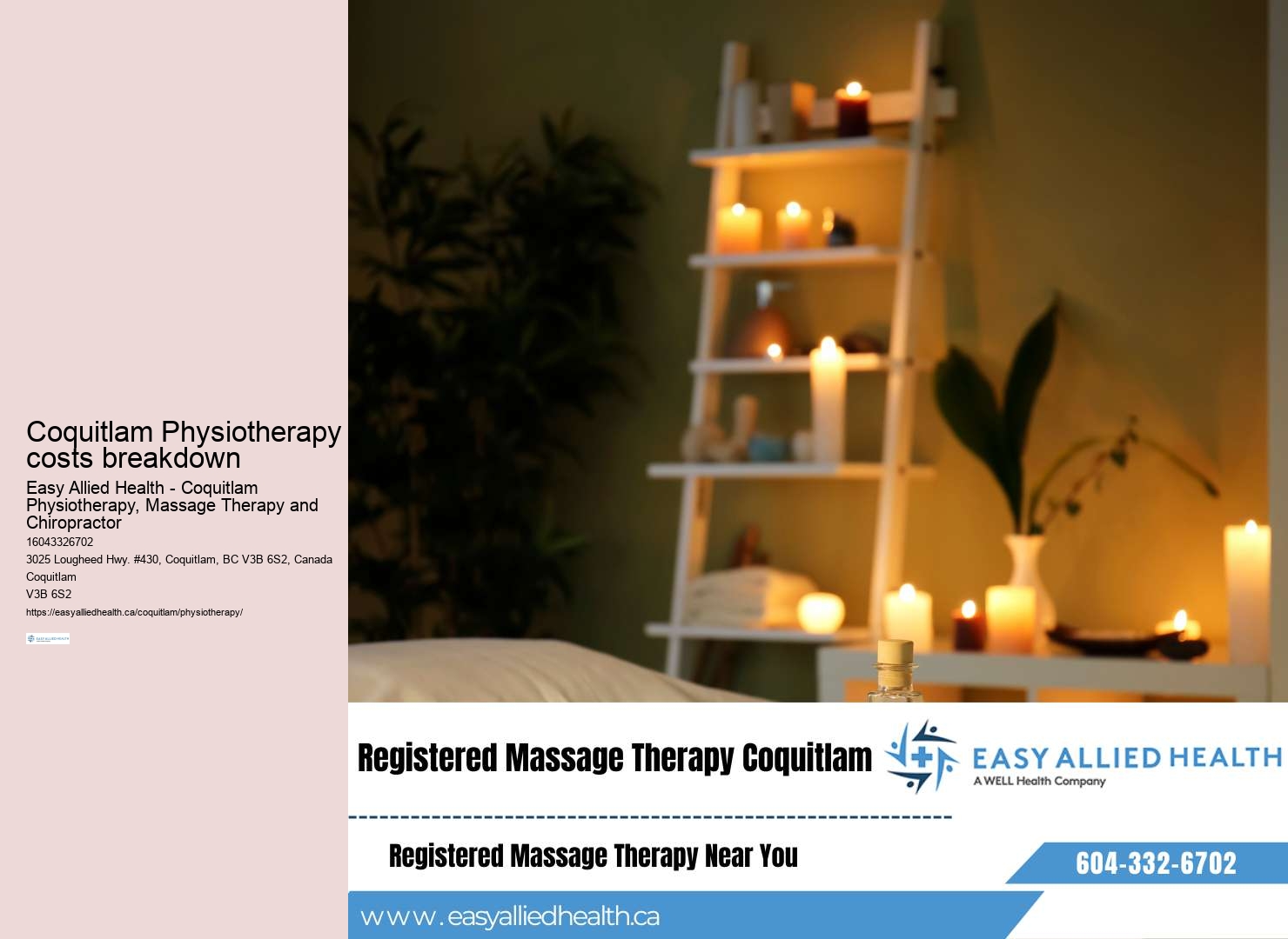 Neck pain physiotherapy Coquitlam