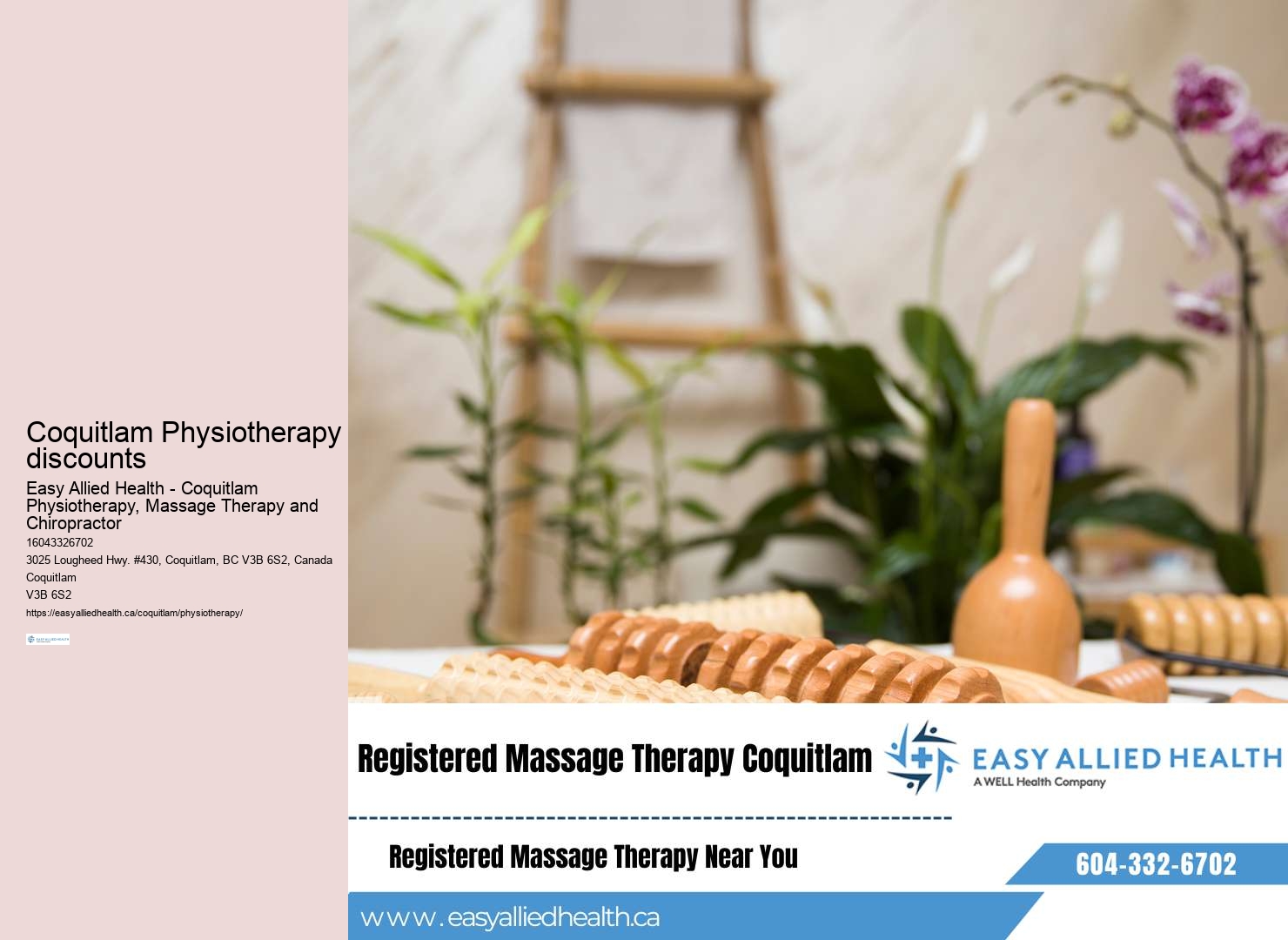 Coquitlam Physiotherapy expert recommendations