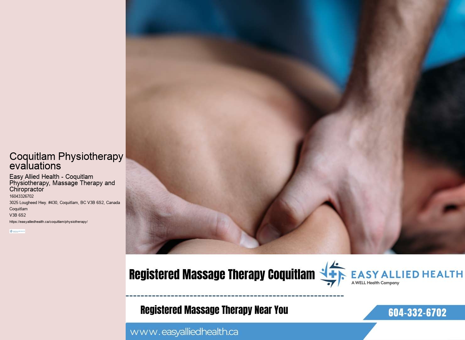 Coquitlam Massage Therapy
