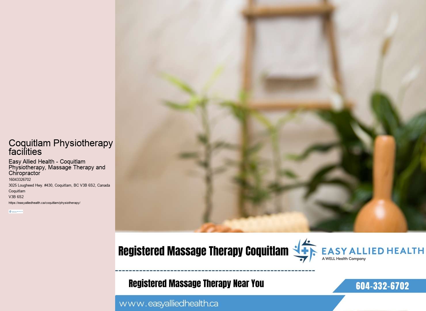 Physiotherapy for relaxation Coquitlam