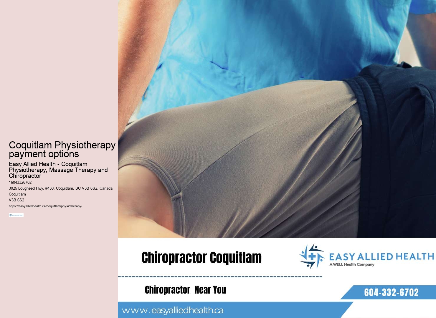 Physiotherapy solutions Coquitlam