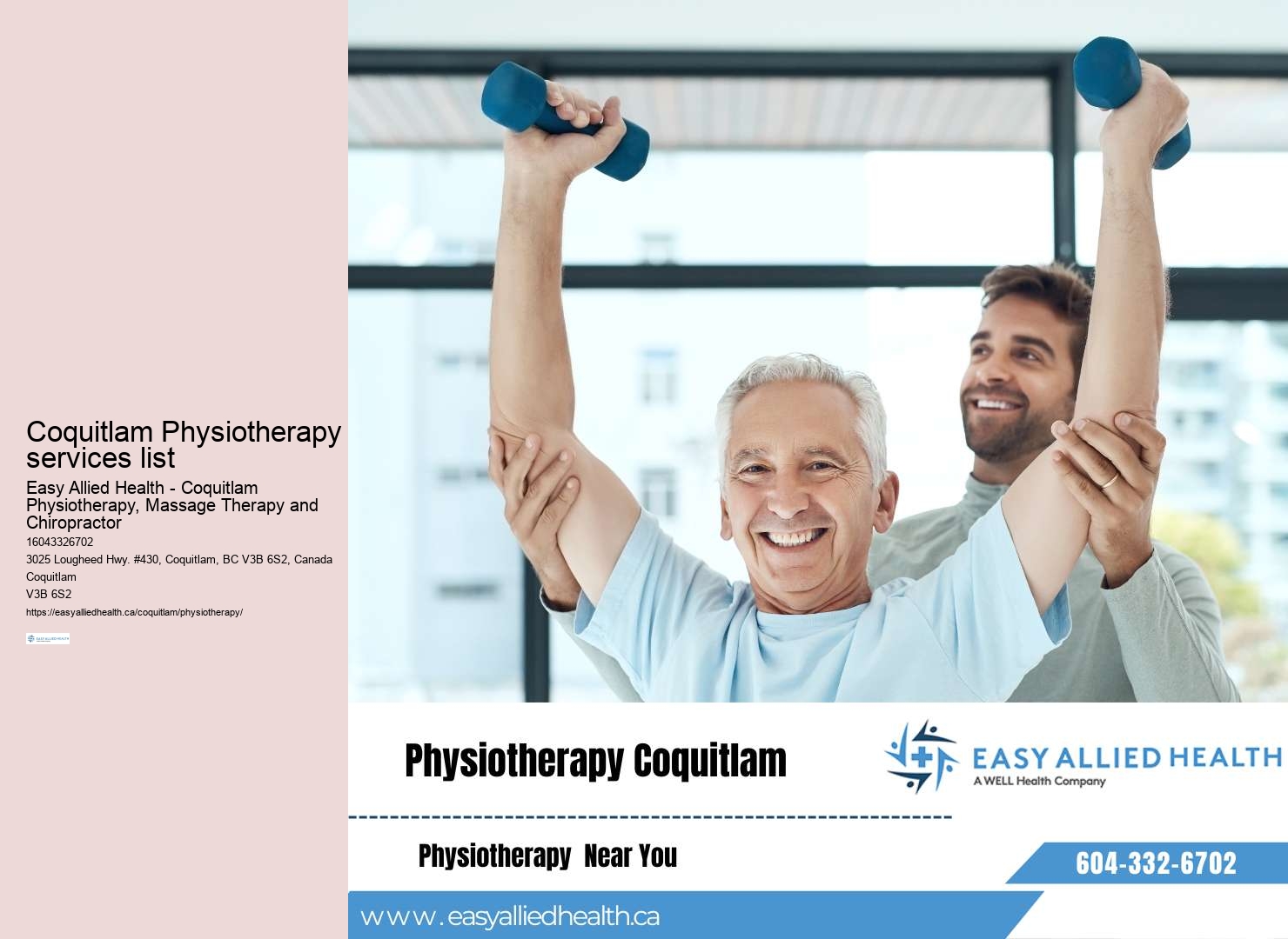 Sports injury recovery Coquitlam