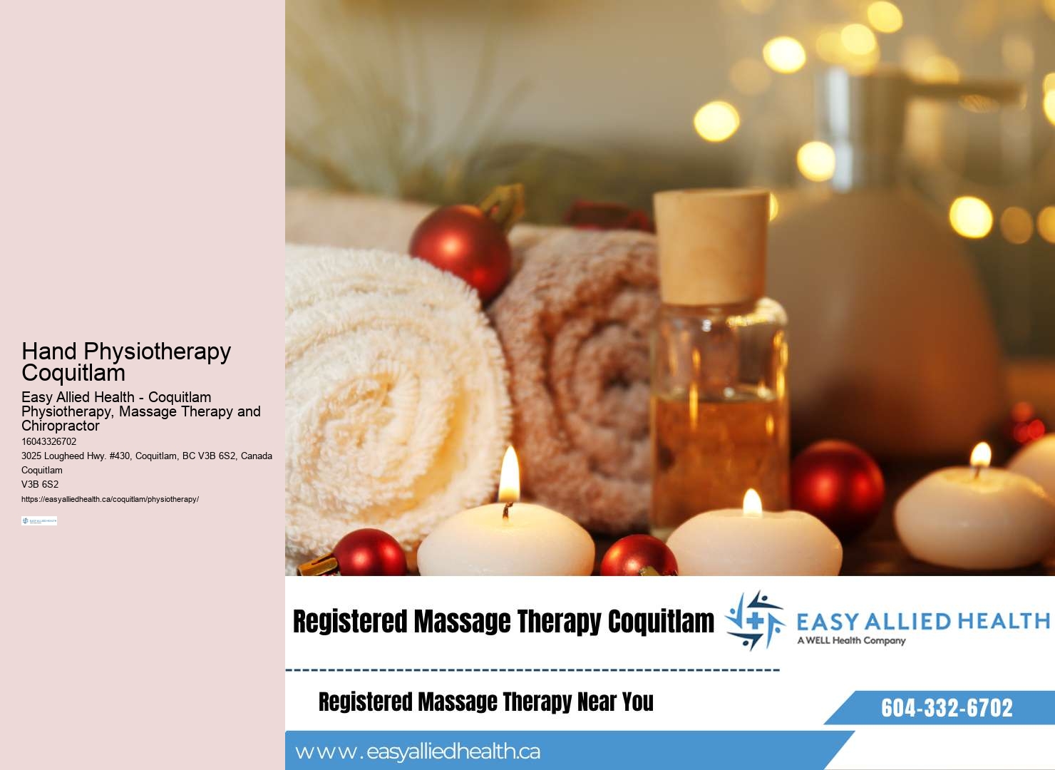 Coquitlam Physiotherapy reviews