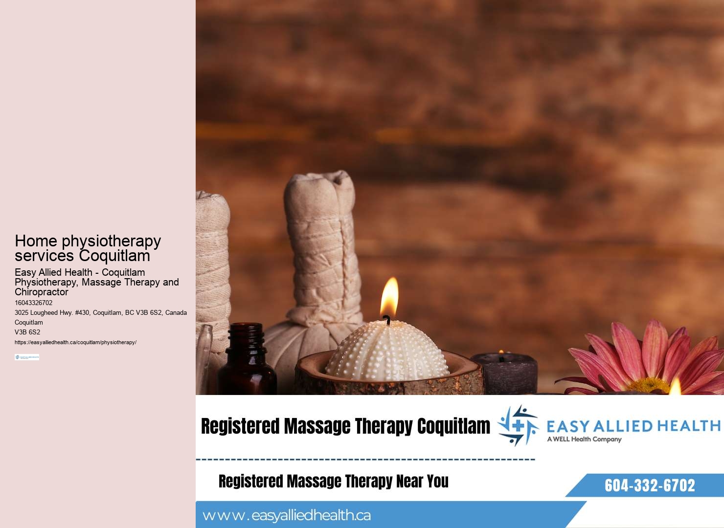 Physiotherapy in Coquitlam