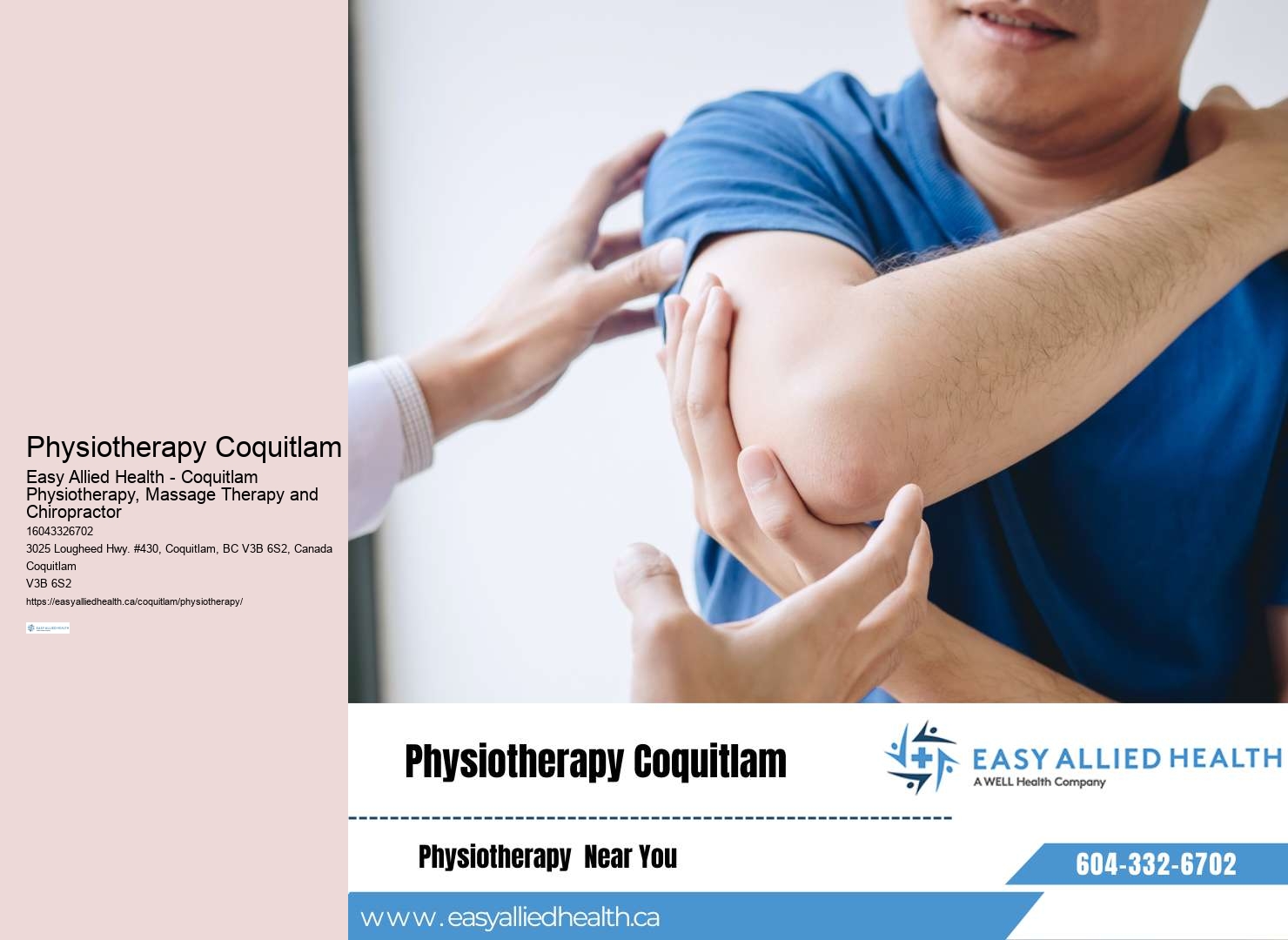 Coquitlam Physiotherapy experts