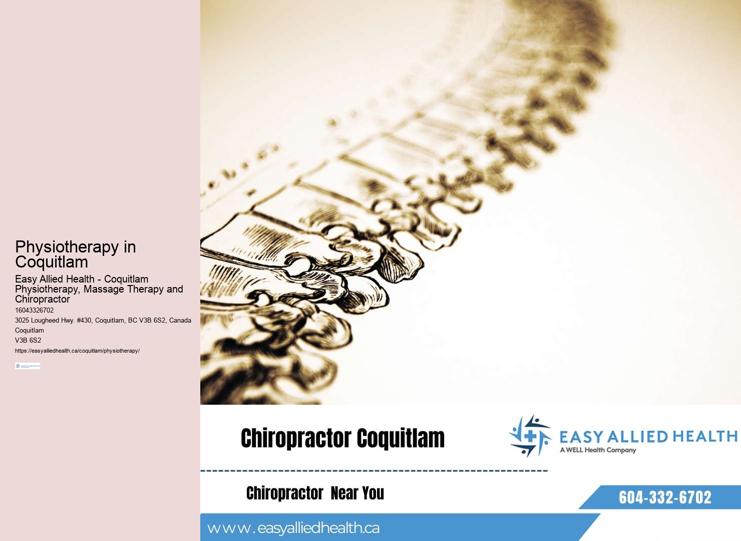 Coquitlam physiotherapy for muscle strain