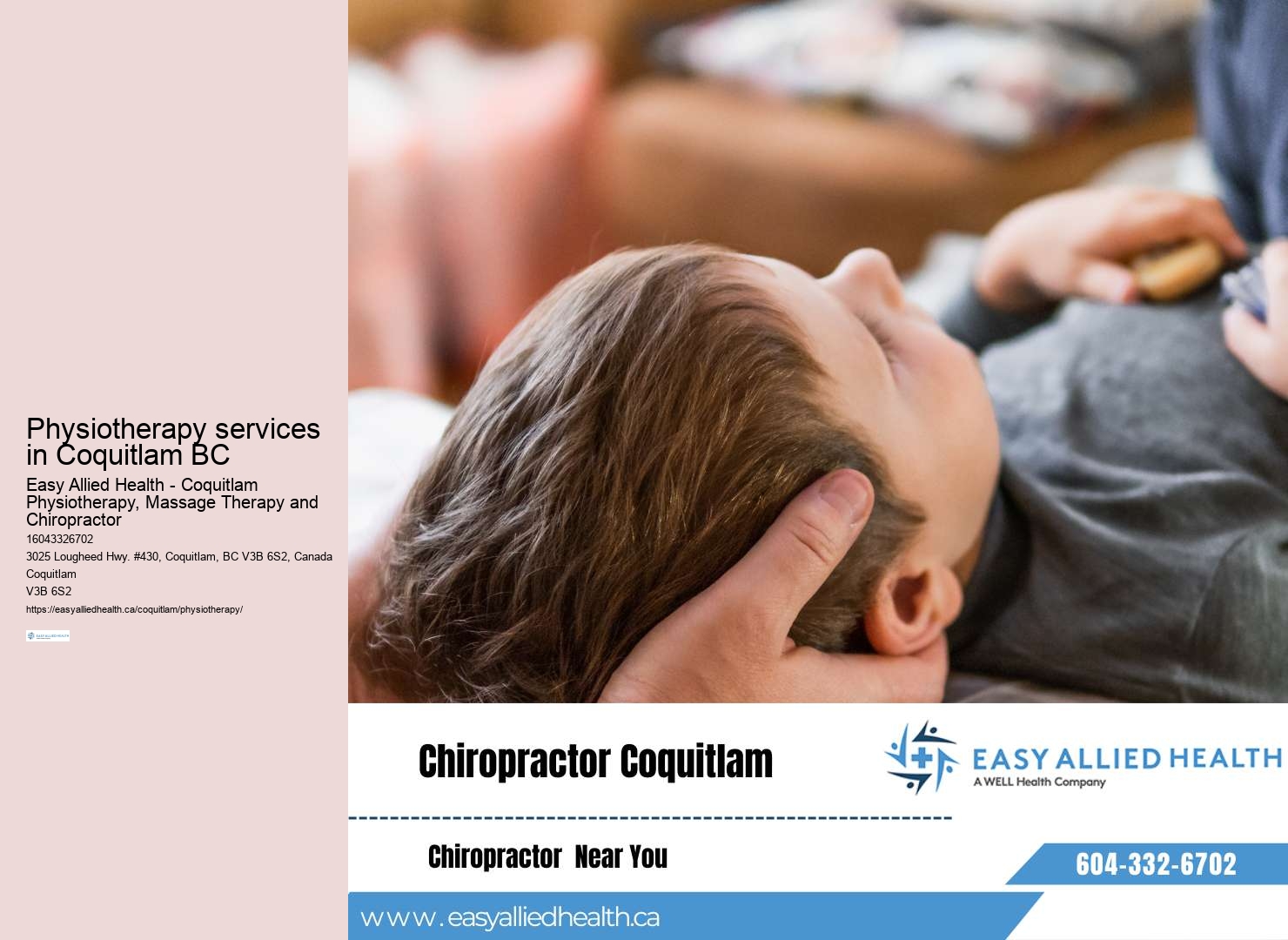 Coquitlam physiotherapy for core stability