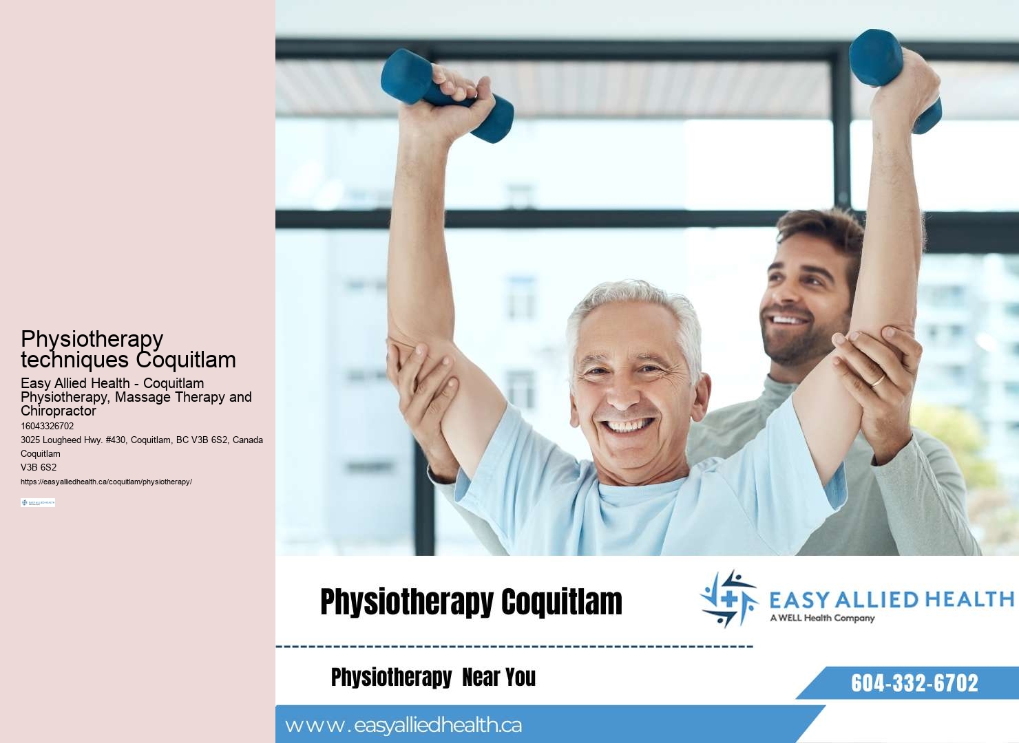 Coquitlam Post-natal Physiotherapy