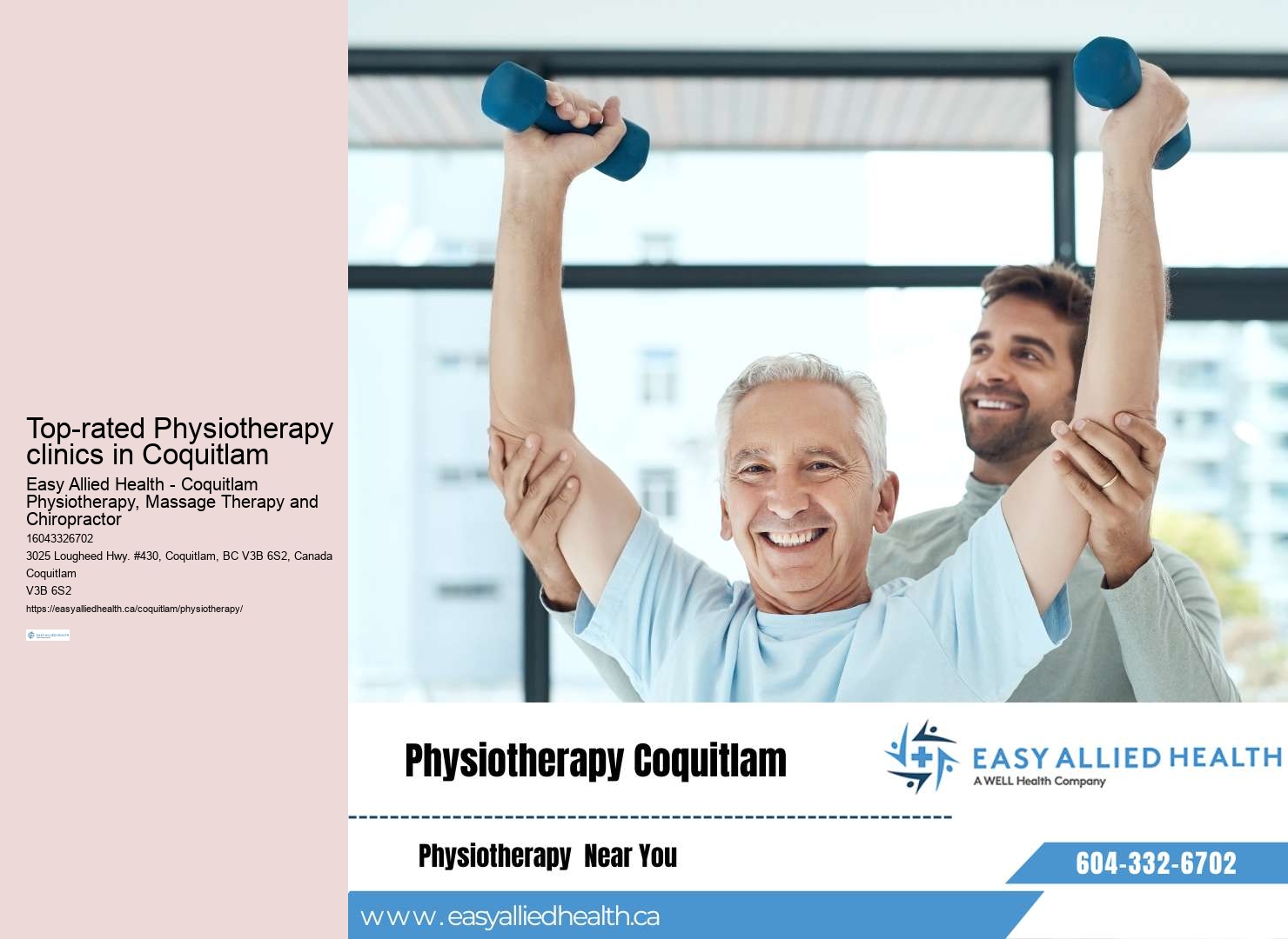 Coquitlam physiotherapy for TMJ