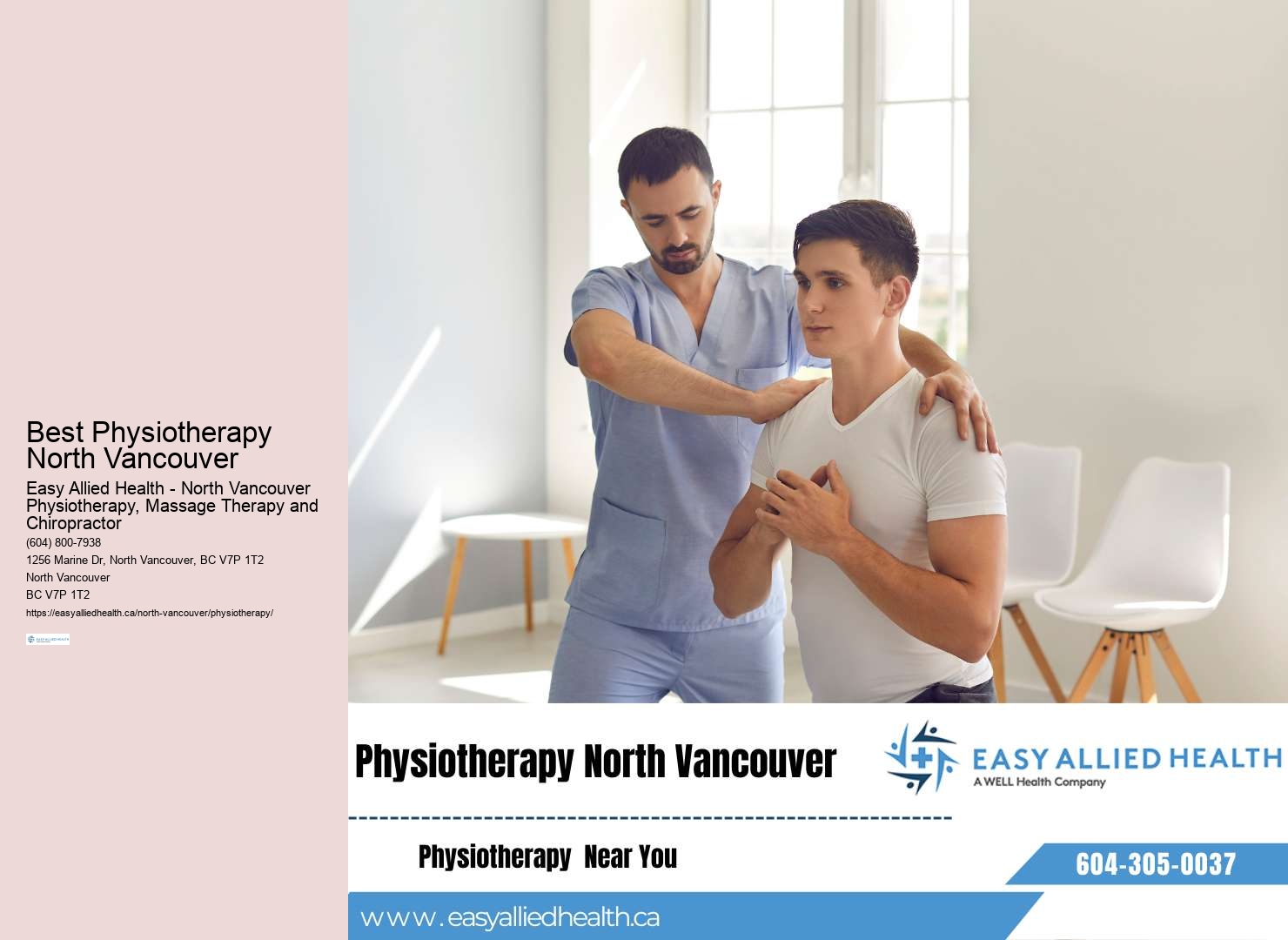 Leading Rehabilitation Specialists North Vancouver