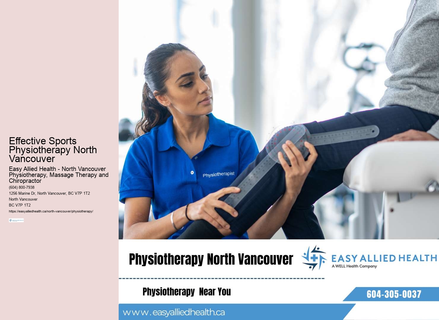North Vancouver's Finest Physiotherapy Experts