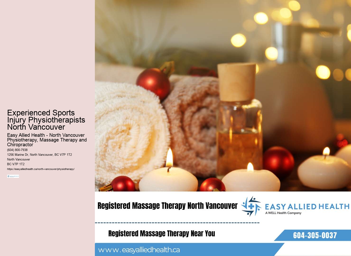 North Vancouver's Leading Physiotherapy Experts
