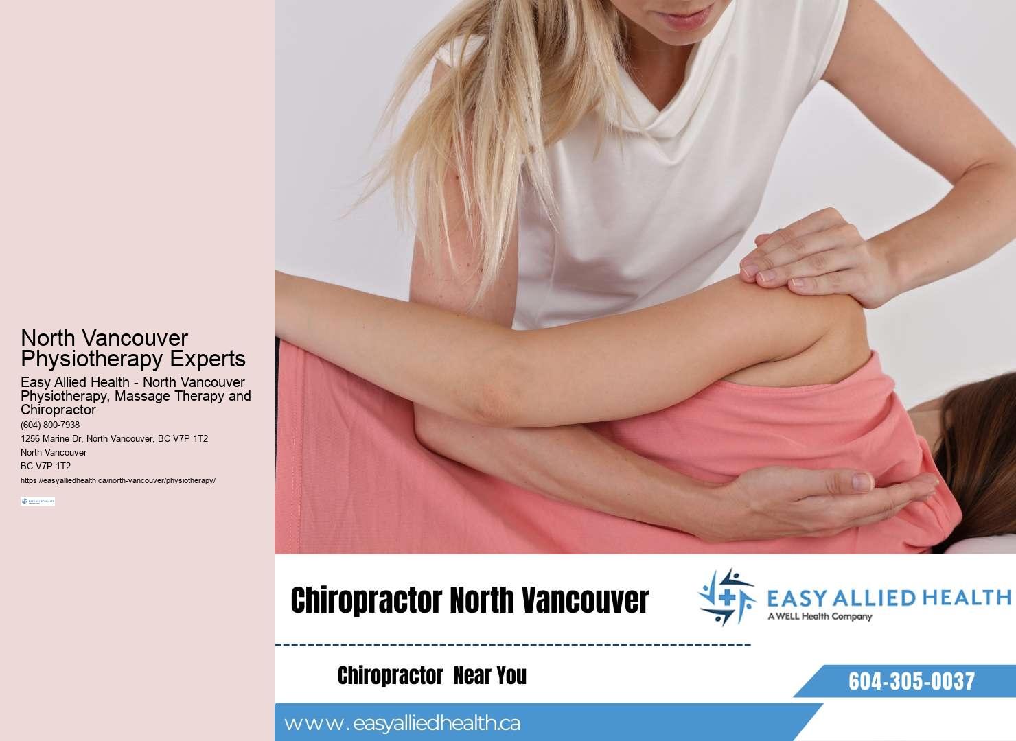 Leading Neck Pain Experts North Vancouver