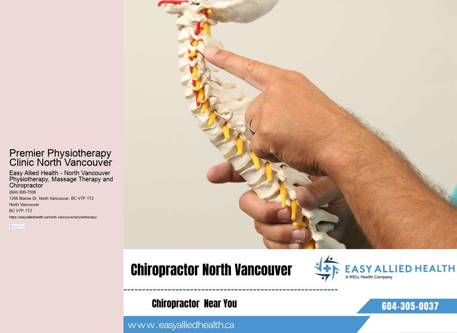 Personalized Back Pain Doctors North Vancouver