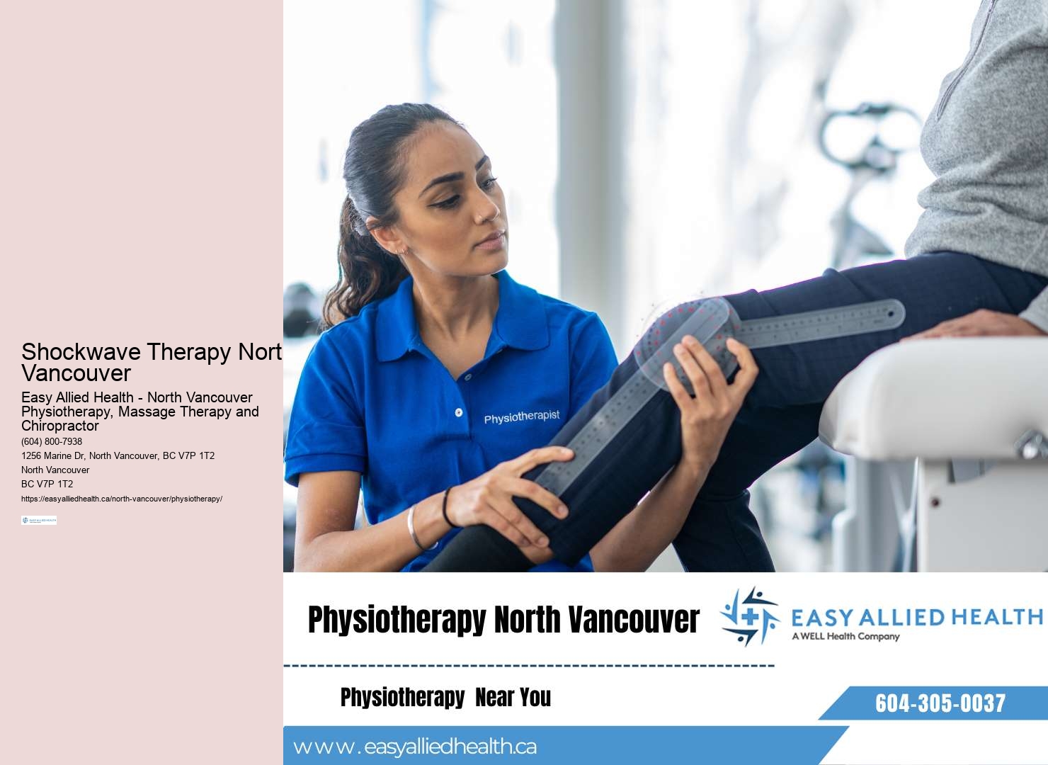 Best-rated Physiotherapy Services in North Vancouver