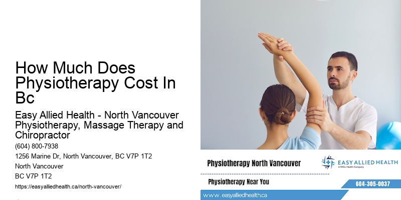 How Much Does Physiotherapy Cost In Bc