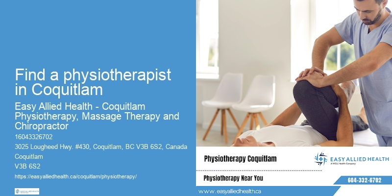 find a physiotherapist in Coquitlam