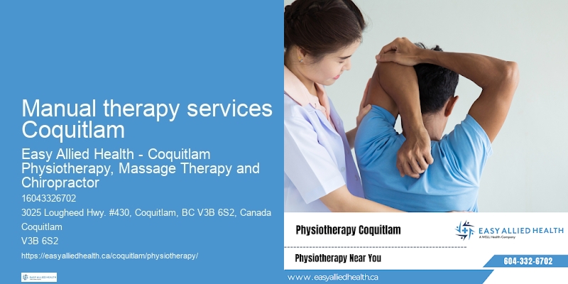 manual therapy services Coquitlam