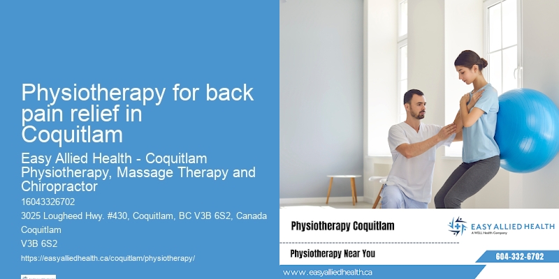 physiotherapy for back pain relief in Coquitlam
