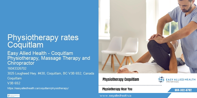 physiotherapy rates Coquitlam
