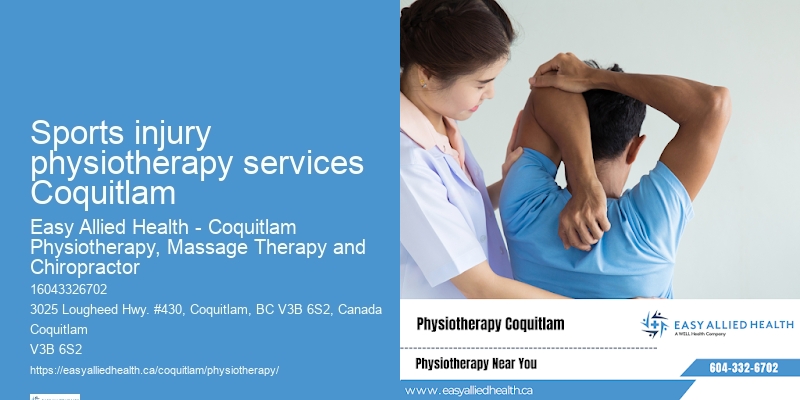 sports injury physiotherapy services Coquitlam