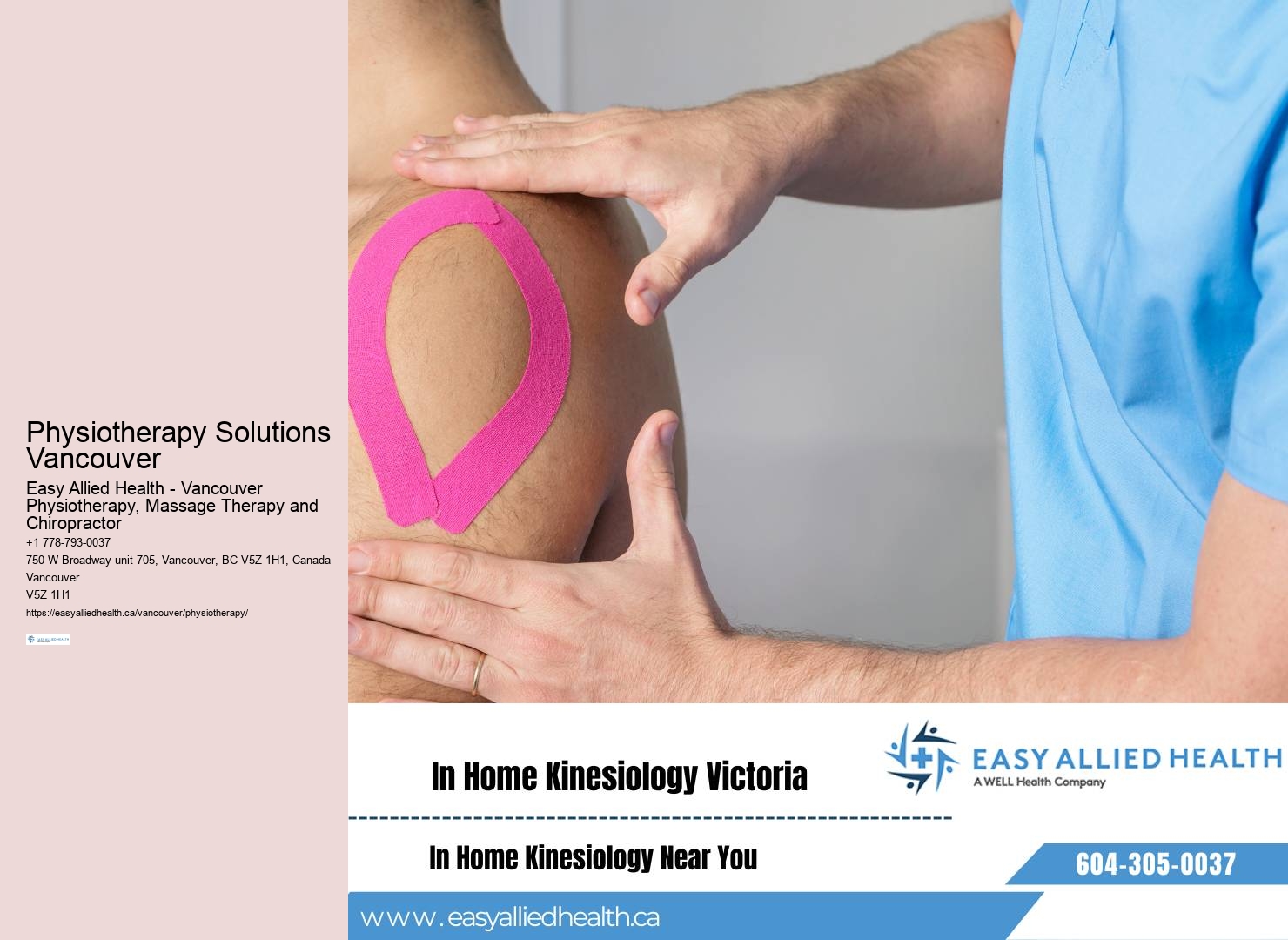 Vancouver physiotherapy for joint pain
