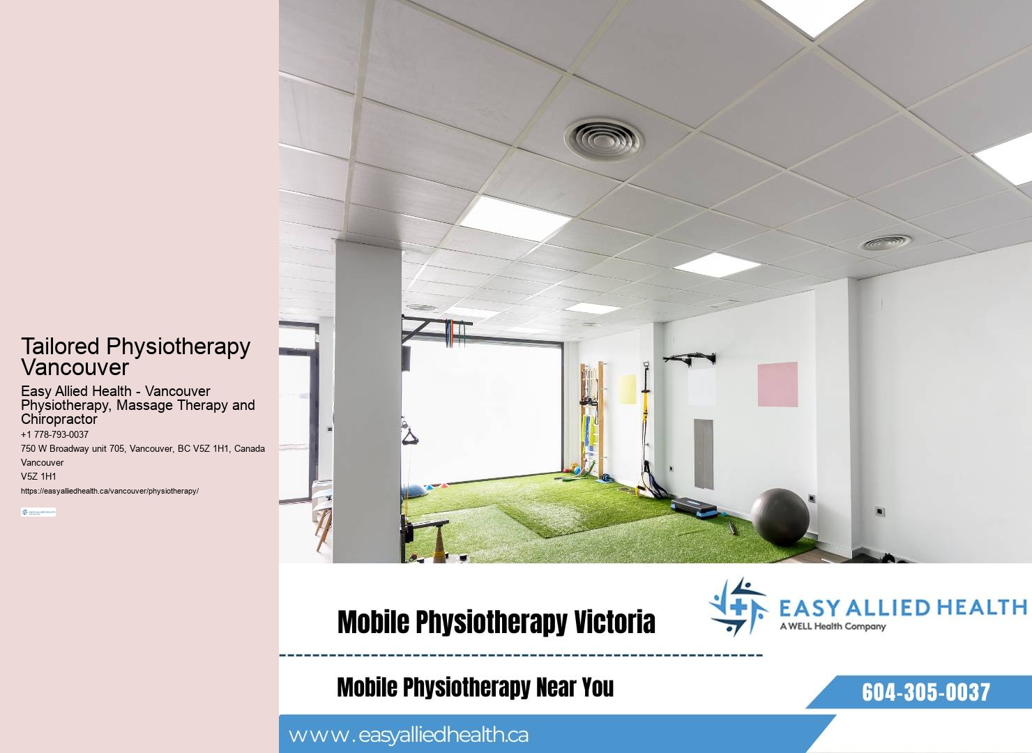 Cheap physiotherapy services Vancouver