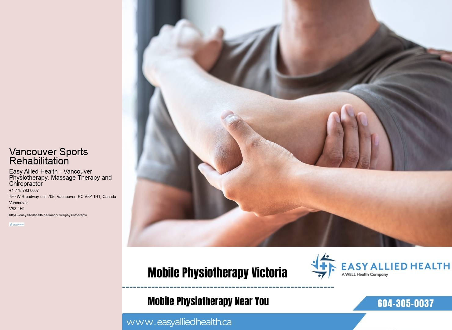 Rehabilitation services Vancouver