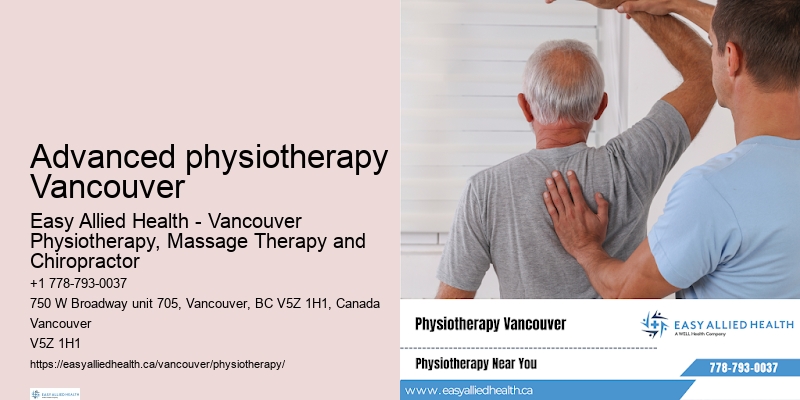 Professional physiotherapy consultations in Advanced physiotherapy Vancouver
