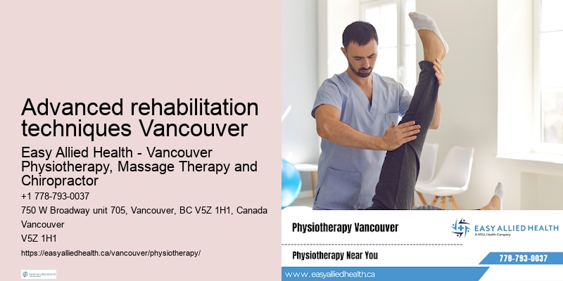 Professional sports injury rehabilitation Advanced rehabilitation techniques Vancouver