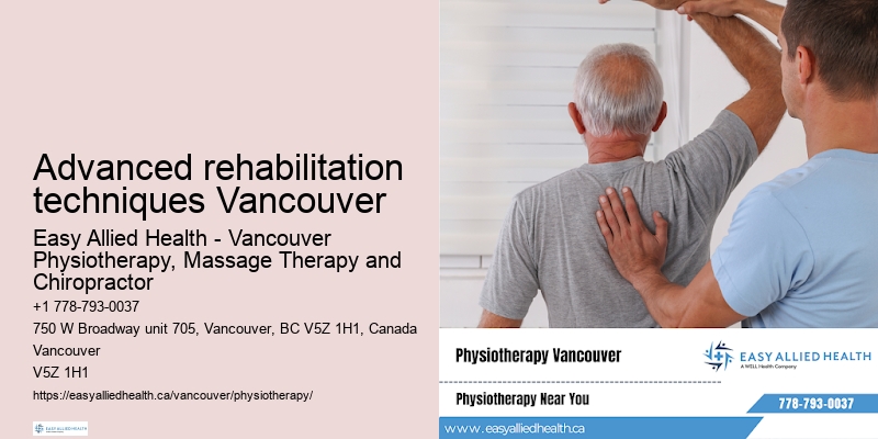 Specialized physiotherapy for neurological conditions in Advanced rehabilitation techniques Vancouver