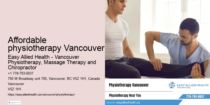 Certified physiotherapists Affordable physiotherapy Vancouver