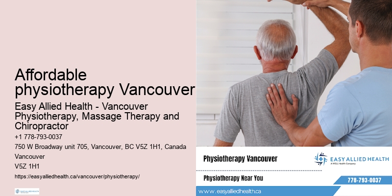 Best physiotherapy clinic in Affordable physiotherapy Vancouver