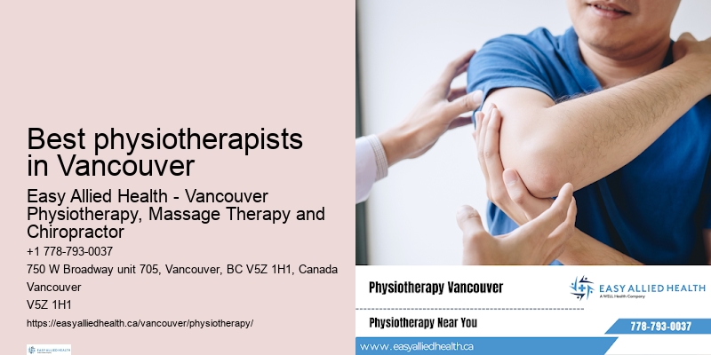 Best physiotherapists in Vancouver physiotherapy center